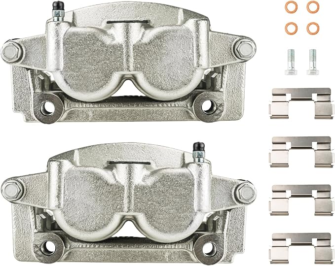KAX Disc Brake Caliper Assembly Fit for TITAN 2004-2007, Pathfinder Armada 2004, Armada 2005, QX56 2004-2006, Armada 2006 5.6L, Front Side