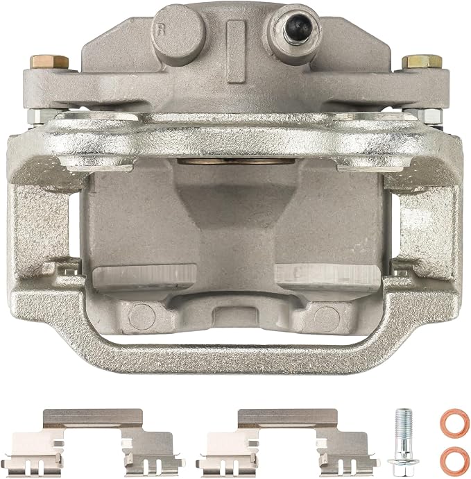 KAX Disc Brake Caliper Assembly Fit for Silverado 1500/Sierra 1500 2007-2018, Tahoe/Yukon/Escalade 2007-2020, Suburban 1500 2007-2014, Suburban/Yukon XL 2015-2020, Avalanche 2007-2013, Rear Right Side