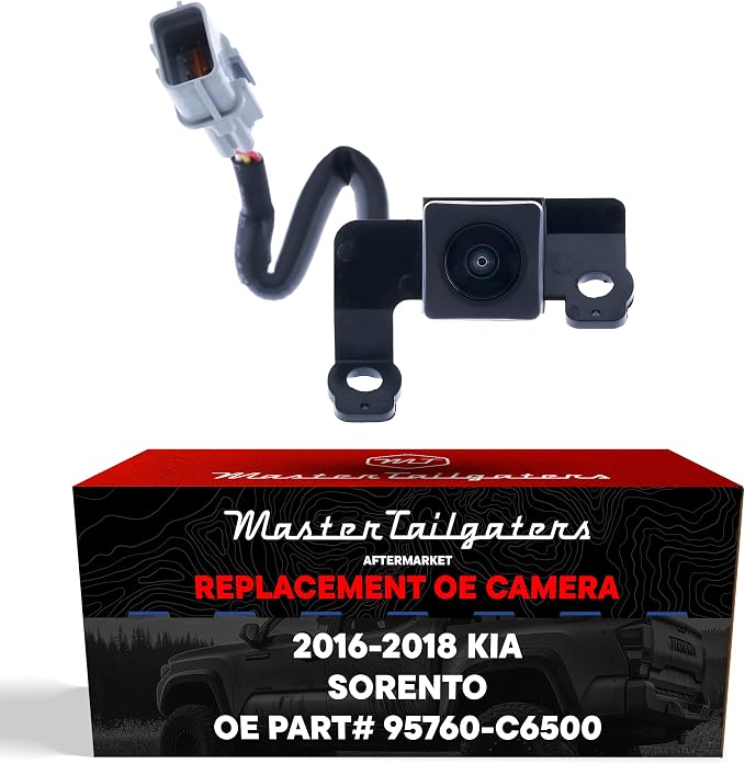 Master Tailgaters Replacement for Kia Sorento w/AVM (2016-2018) Rear View Backup Camera OE Part # 95760-C6500