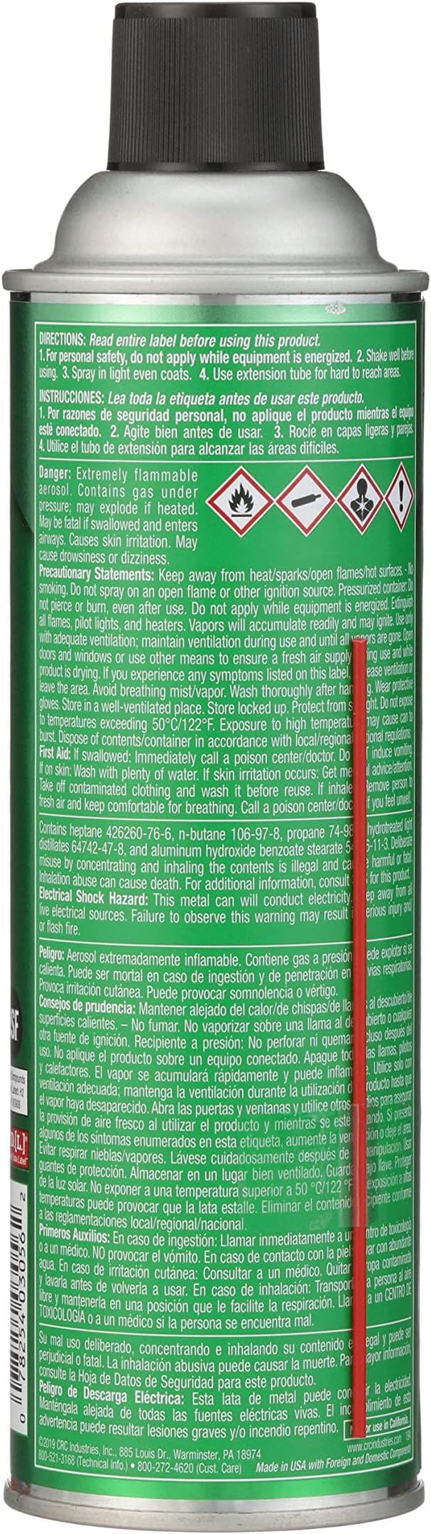 CRC Heavy Duty Clear Penetrating Grease, 13 Wt Oz, 03056