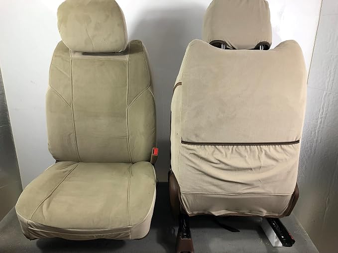 Durafit Seat Covers, D1355-C1/Q1, Seat Covers Made for 2019-2025 new Body Style Ram 1500-3500 Lone Star, Laramie,Longhorn Front Bucket seat Covers in Black Endura