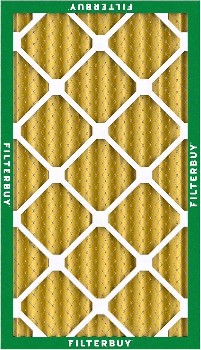 Filterbuy 8x30x4 Air Filter MERV 11 Superior Pet & Allergy Defense (3-Pack), Electrostatic Pleated HVAC AC Furnace Filters Replacement (Actual Size: 7.50 x 29.50 x 3.63)