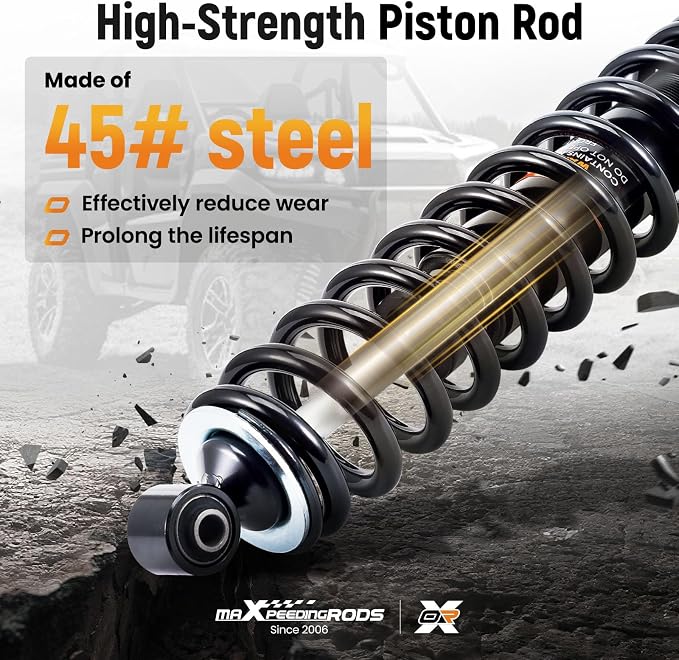 maXpeedingrods Rear Shock for Honda Rancher 350 ES 2x4 (TRX350TE) 2004-2006, for Honda Rancher 350 2x4 (TRX350TM) 2004-2006, for Honda Rancher 350 4x4 (TRX350FM) 2004-2006