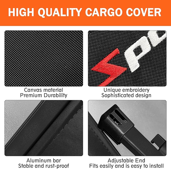 Cargo Cover for Hyundai Tucson 2026 2025-2022 Accessories, Anti-Peeping Trunk Cargo Cover for Hyundai Tucson Accessories Retractable Rear No Gap Security Shielding Shade