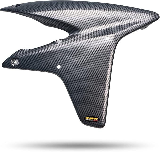 Maier USA Radiator Scoops Compatible/Replacement for 04-05 Honda TRX450R - Black - 117480