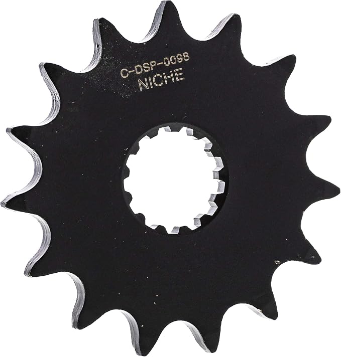 NICHE Drive Sprocket Chain Combo for Kawasaki Ninja 650 Versys Front 15 Rear 46 Tooth 520 O-Ring 114 Links