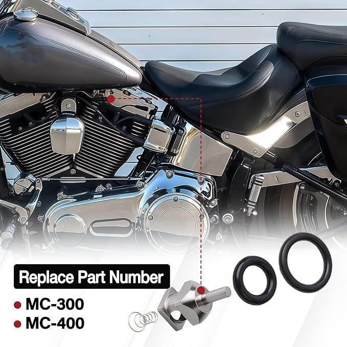 Check Valve Repair Tools kit MC400 MC300 Compatible With Harley Davidson EFI Fuel System 2001-2025 Fuel Line Disconnect & Rebuild Tool Replaces MC-400 MC-300