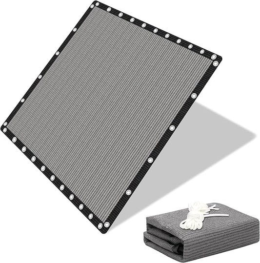 EMERIT 90% Sun Shade Cloth, 10' X 20' Pergola Shade Cover Canopy, 50 MPH Wind-Resistant Tarp with Reinforced Stainless Steel Grommets, Privacy Screen for Outdoor Patio, Backyard, Deck