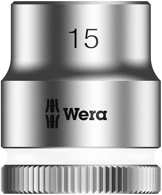 WERA 05003973001 Belt B 4 Zyklop Socket Set, 3/8" Drive, 9 Pieces