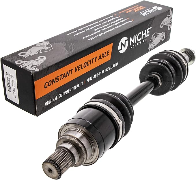 NICHE Rear CV Axle Drive Shaft for Arctic Cat 3313-832 | For Arctic Cat, Fits 2011-2017 XC 450, 2016-2018 Alterra 500, 2013-2015 450 H1, 2013-2015 400 Automatic, Replaces 3313-832