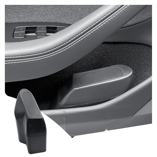 LUWU Car Trash Can Compatible with 2018-2022 2023 2024 2025 Tesla Model3 & ModelY Interior Accessories Car Trash with Lid Portable Mini Trash Dustbin Garbage Trash Bin Car Waste Bin Leak-Proof (Left)