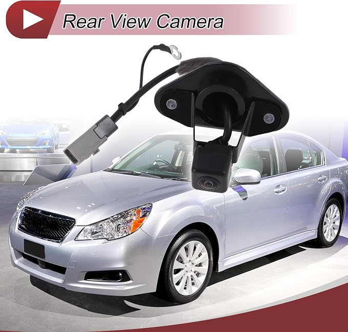 1 Pcs Rear View Camera for Subaru Legacy Outback 2.5L 3.6L 2010 2011 2012 2013 2014 Park Assist Camera Backup Reverse Camera No.86267-AJ10B