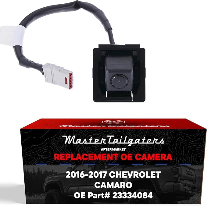 Master Tailgaters Replacement for Chevrolet Camaro Coupe/Convertible (2016-2017) Backup Camera OE Part # 23334084