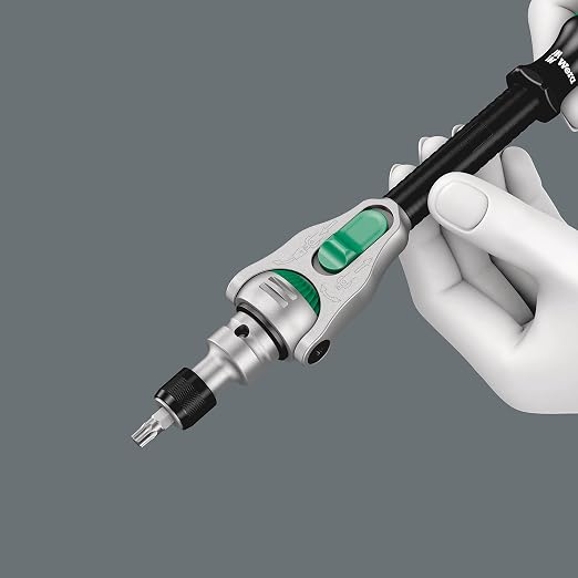 Wera - 5073261001 Zyklop 8000 B SB Ratchet, Square Socket 3/8"
