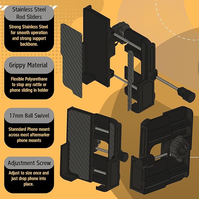 Phone Holder for Toyota Camry 2012-2014 Model Years