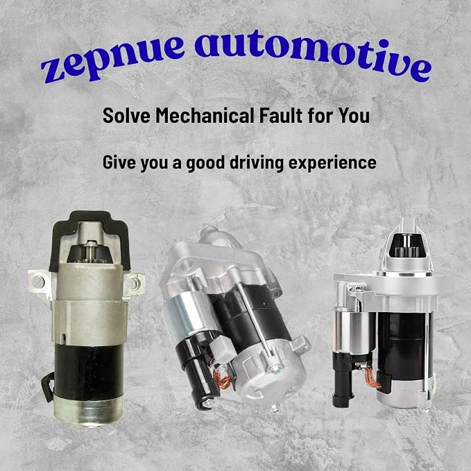 Starter Compatible with Toyota 4.0L 4Runner 2003-09, FJ Cruiser 07-09, Tundra Tacoma 2005-2010 2810031050 28100-31050 281003105084 28100-31050-84 336-1786 410-52161 4280001250