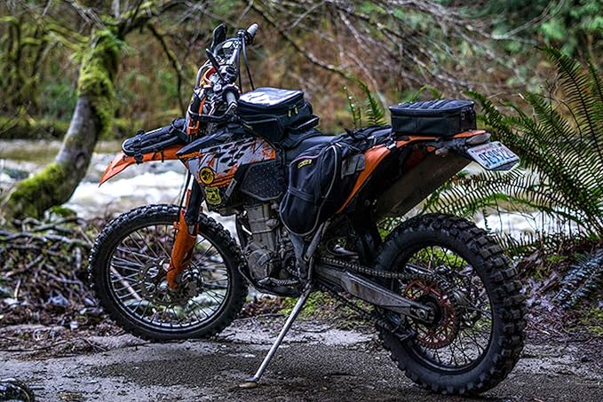 Nelson-Rigg Trails End Adventure Motorcycle Tank Bag, fits Most Honda Yamaha Kawasaki Adventure Bikes