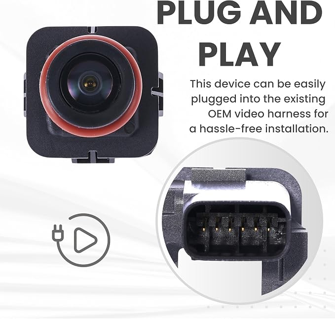 Backup Camera Replaces for 2011-2013 Ford Transit OE Part # BT1Z-19G490-A | BT1Z19G490A