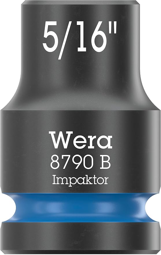 WERA - 05005452001-9608 Magnetic Rail B Impaktor Imperial 1, 9 Pieces