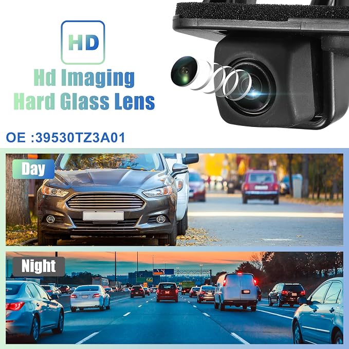 uxcell Rear View Back Up Camera Park Assist Reverse Camera for Acura TLX 2015-2020 No.39530TZ3A01