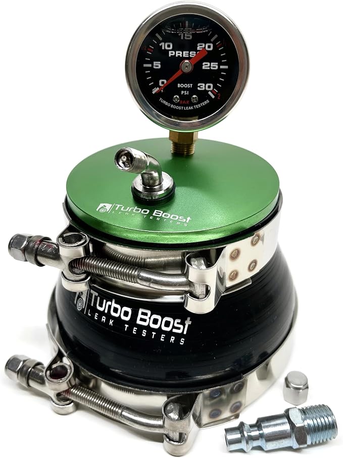 4" Universal - 30PSI S.Steel Gauge, T-Bolt Clamps