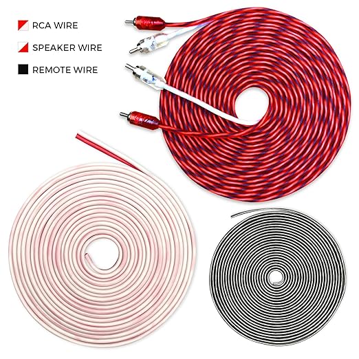 CT Sounds 1/0 Gauge CCA Complete Amp Wiring Install Kit, AMPKIT-0GA-PRO