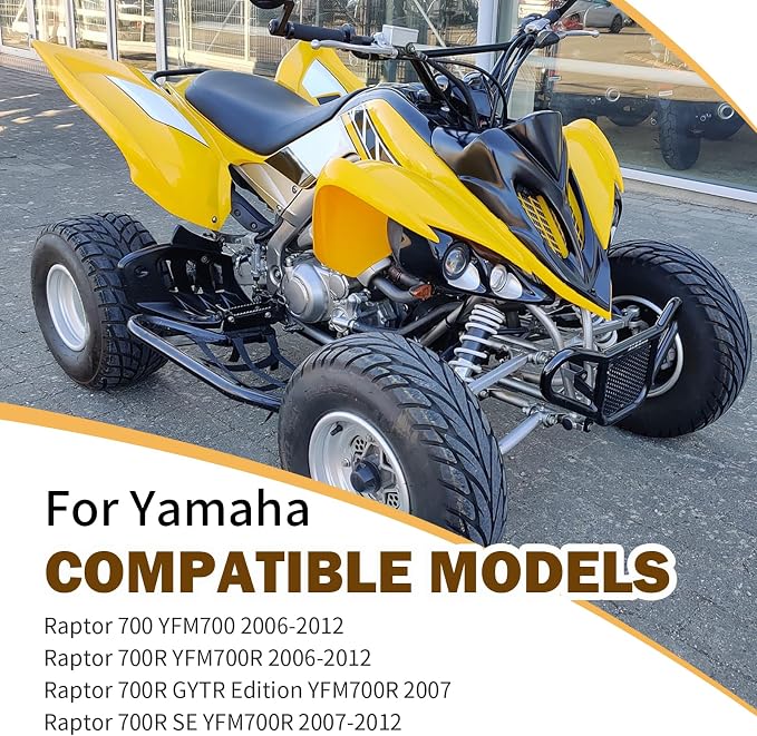Left + Right Front Fender Headlight Bracket Kit For Yamaha Raptor 700 700R YFM700/R 2006-2012