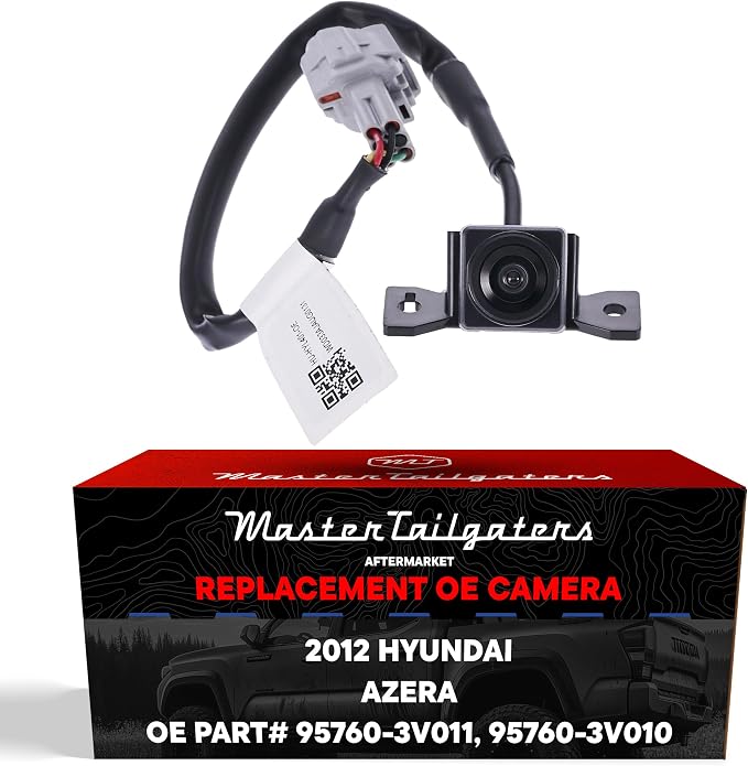 Master Tailgaters Replacement for Hyundai Azera (2012) [to 7-15-12] Backup Camera OE Part # 95760-3V011, 95760-3V010
