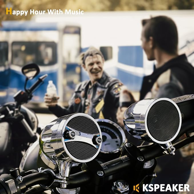 Motorcycle Speakers Motorcycle Bluetooth Speakers Motorcycle Speakers Bluetooth Waterproof Motorcycle Radio ATV Utv Sound System RZR Speakers Golf cart Stereo System Jet ski Speakers Sound bar