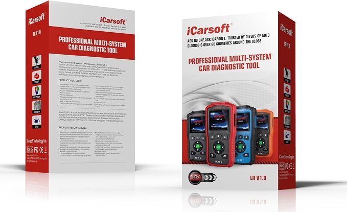 iCarsoft Auto Diagnostic Scanner BMM V1.0 for BMW&Mini Test Oil Reset, SAS Reset New Version of i910 (red)