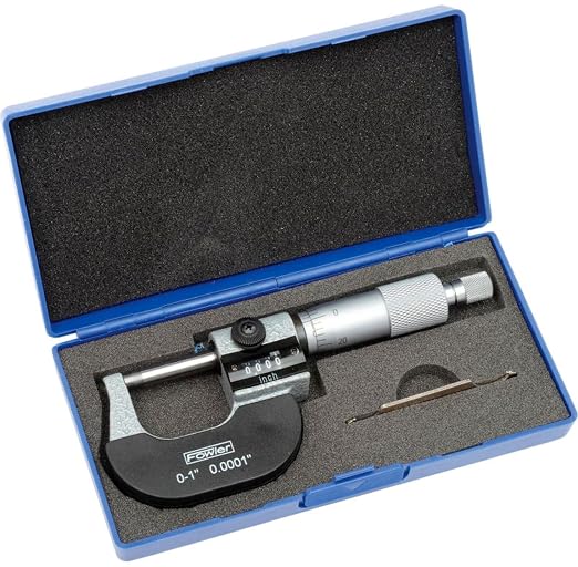 FOWLER 0-1" Digit Counter Outside Micrometer 52-224-001-1