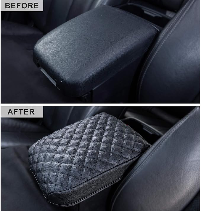 JKCOVER Center Console Armrest Dividers Organizer and Premium Center Console Cover Compatible with Toyota Tacoma 2016 2017 2018 2019 2020 2021 2022 2023 Accessories