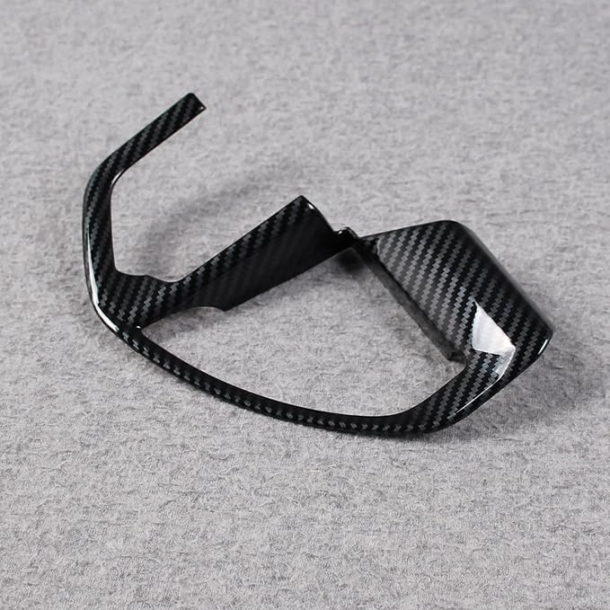 for Toyota Tundra 2022 2023 2024 2025 2026 Wheel Steering Trim Panel Cover Trims ABS Carbon Fiber Pattern