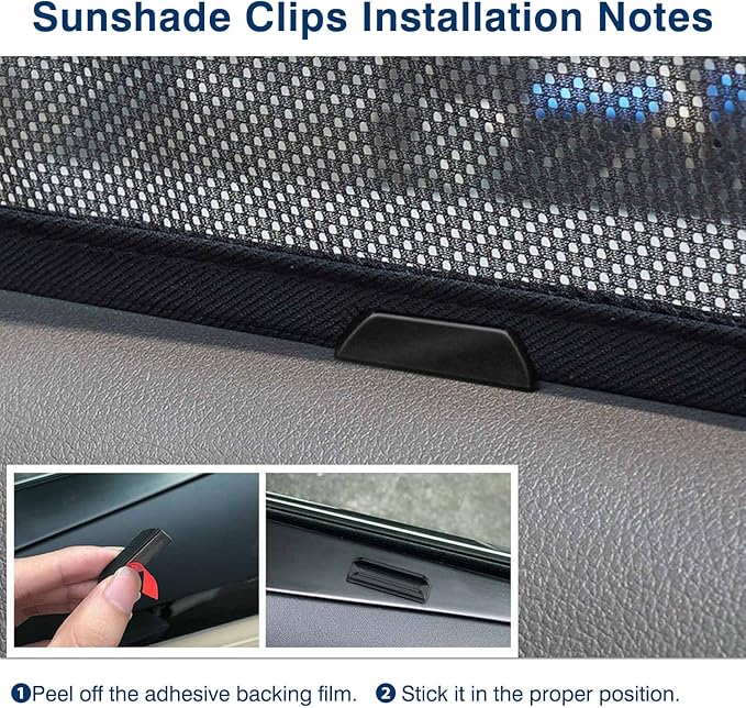 Mixsuper Window Shades for Honda HR-V 2016-2022 HRV Accessories Side Rear Window Covers Foldable Mesh Sunshade Sun Visor Shield Privacy Protection UV Rays Keep Vehicle Cool 4PCS