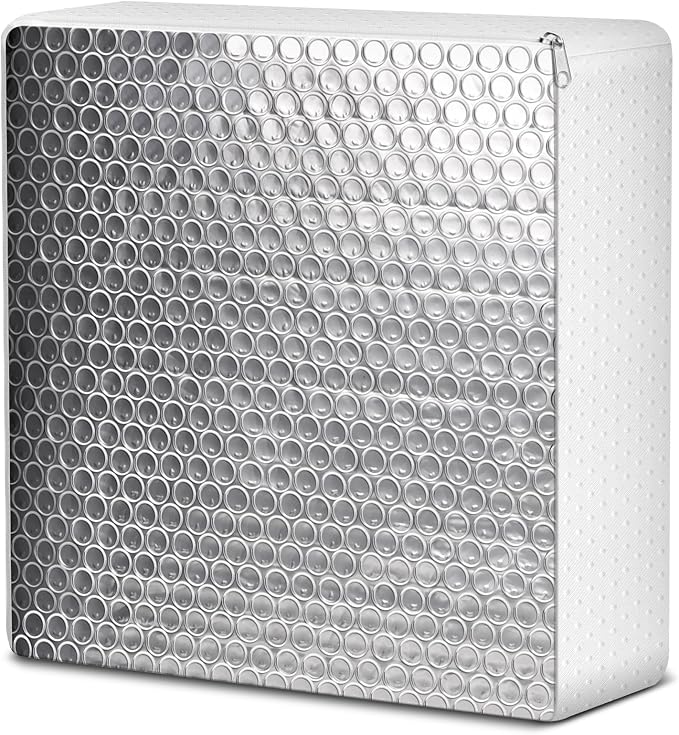 14"x14"x3" RV Vent Insulator and Skylight Cover,Waterproof Universal Camper Roof Vent Plug,Snug Fit Privacy Blackout Shield Heat Blocker,Heavy Duty Trailer Ceiling Draft Stopper for Van Life(1Pack)