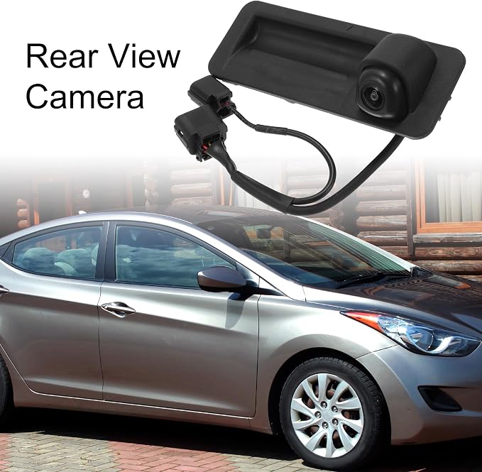 Rear View Camera for Hyundai Elantra 2017-2023 120-180 Degree No.95760F2001 License Plate Park Assist Camera Backup Reverse Camera