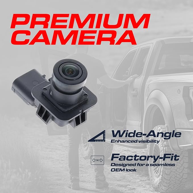 Master Tailgaters Replacement for Ford Fiesta Hatchback, Fiesta ST (2018-2019) Backup Camera OE Part # D2BZ-19G490-E