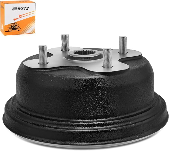 Rear Brake Drum for Yamaha Big Bear Grizzly Kodiak 350 400 600 1993-1999 4GB-2531E-00-00