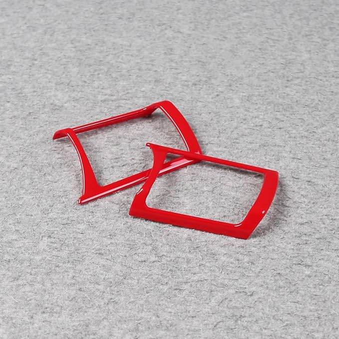 Beautost Fit for Nissan New Kicks 2025 2026 Wheel Steering Trim Panel Cover Trims (Red)