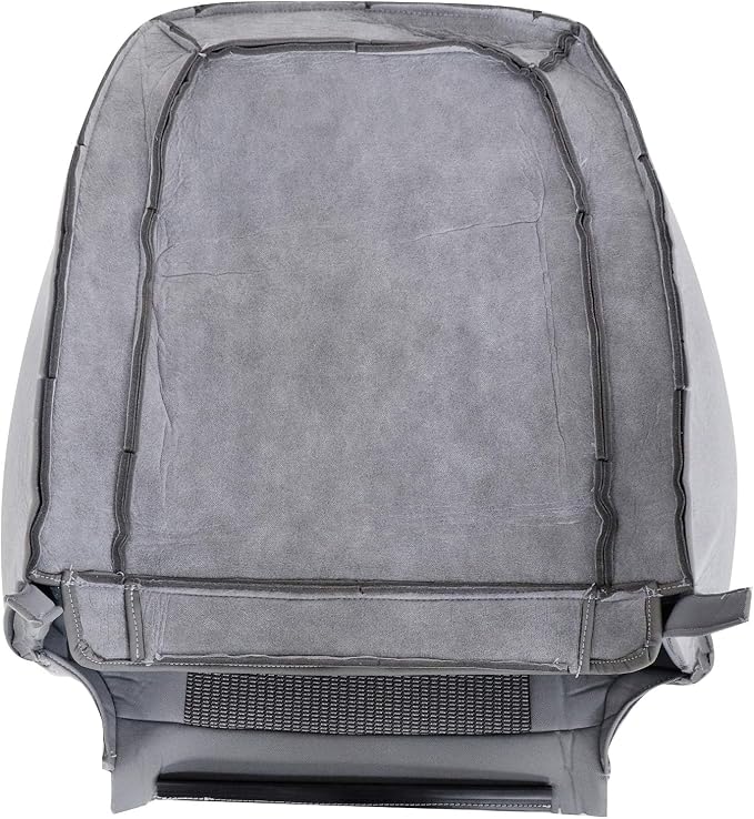Priprilod Gray Cloth Front Driver or Passenger Side Top Lean Back Cover Compatible with Dodge Ram 2500 3500 4500 5500 2006 2007 2008 2009 2010