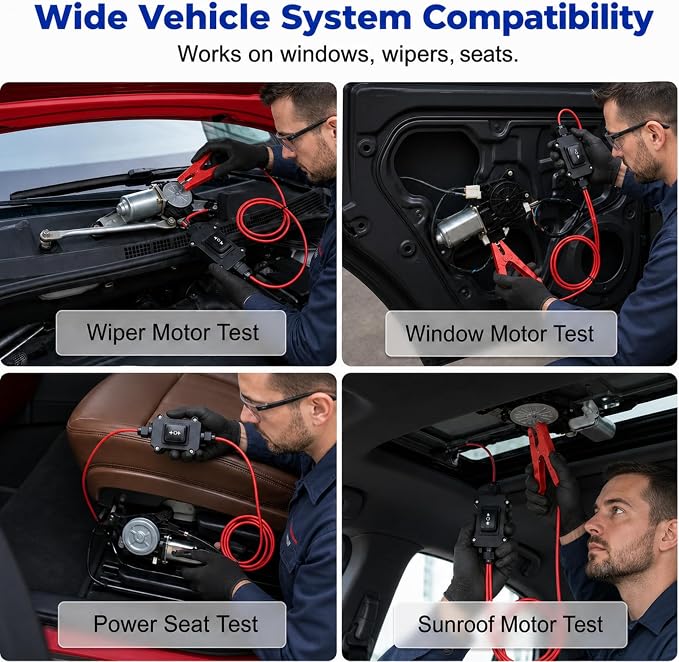 Universal Car Motor Diagnostic Tool, EPB Emergency Release Tool Professional Electronic Parking Brake Reset Repair Tool for Car Engine System Troubleshooting and Emergency Road Rescue