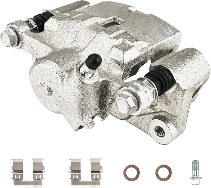 KAX Disc Brake Caliper Assembly Fit for Forester 2009-2013, Impreza 2008-2011 2.5L, WRX 2016-2017 2019-2021, Impreza 2008-2014 2.5T, WRX 2015 2018 2.0T, Rear Left Driver Side