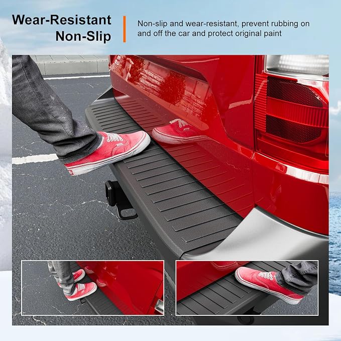 powoq 2nd Under Seat Storage Mat Compatible with 2022-2025 Ford Maverick Rear Bumper Step Pad Hybrid UnderSeat Organizer Mat Replacement for 2022-2025 Ford Maverick Accessories