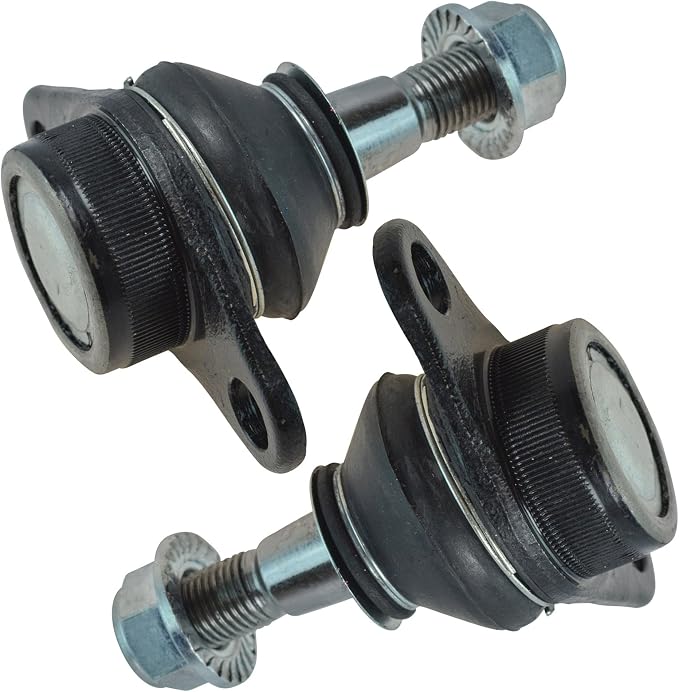 TRQ Front Lower Driver and Passenger Side Ball Joint Set Compatible with 2003-2014 Volvo XC90 2008-2009 S60 2007 S60 From VIN 626502