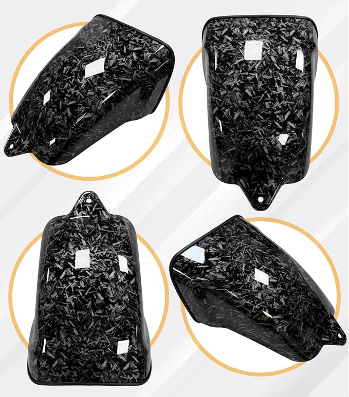 Passenger Seat Cover Rear Seat Cowl Compatible with Harley Touring Road Glide,CVO Road Glide,CVO Road Glide ST,Street Glide,CVO Street Glide,Street Glide Ultra 2023-2025 (Forged Carbon Fiber)