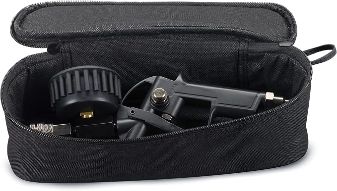 VIAIR Bike TLC inflator with Mechanical Gauge 0-160PSI and Deluxe Carry Bag (00056)
