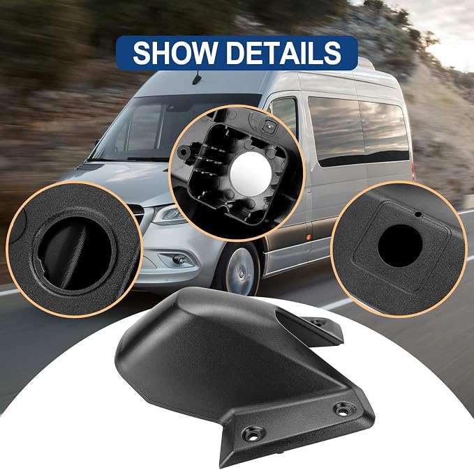 Rear Backup Camera Housing Compatible with Mercedes-Benz Sprinter Freightliner Sprinter 1500 2500 3500 2018-2024 Replace 90782040019051 90782012019051