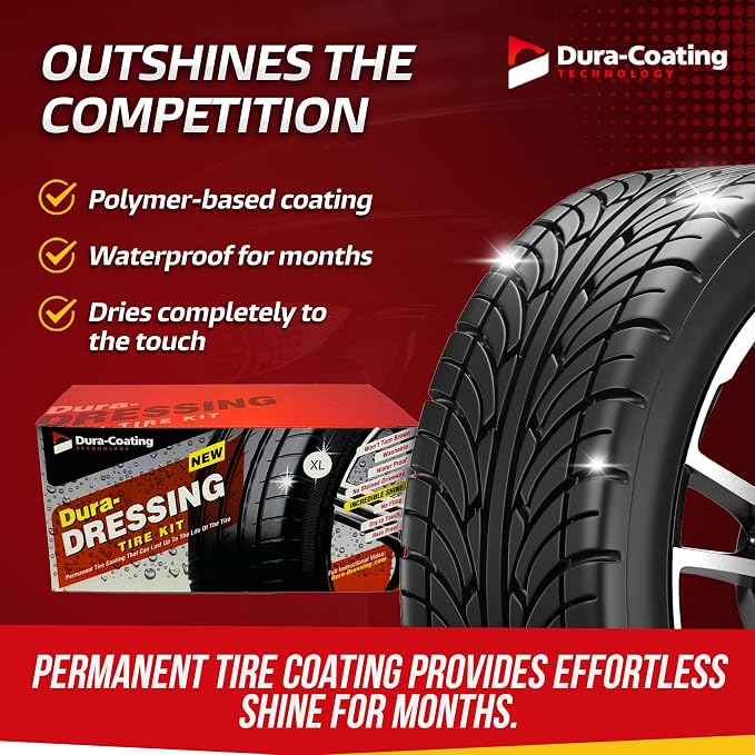 Dura-Dressing Total Tire Kit XL (2-3 Cars/1 Large Truck)