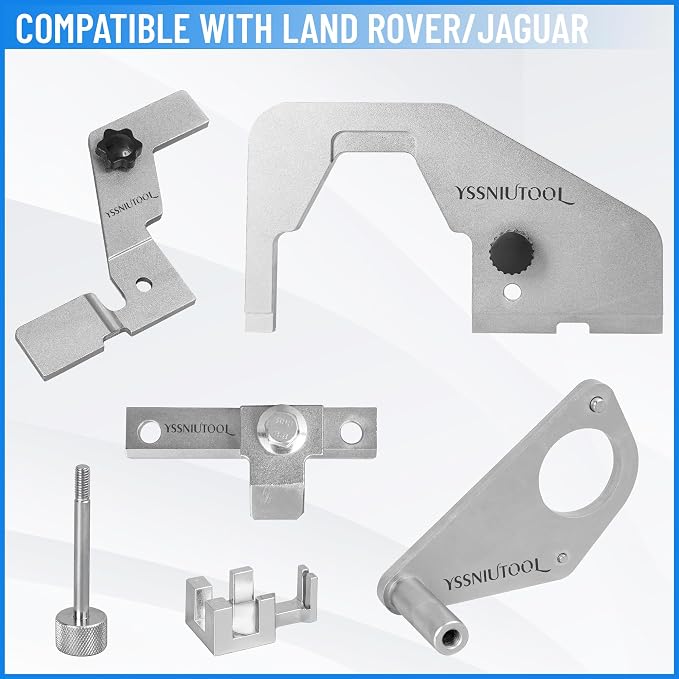 13PC Engine Camshaft Timing Locking Tool Kit Flywheel Locking Tool 303-393, Compatible with Ford 1.5 1.6 Focus Fiesta Mazada Fusion VCT Ecoboost, Volvo 1.5T 1.6T 2.0T Jaguar Land Rover Evoque 2.0T