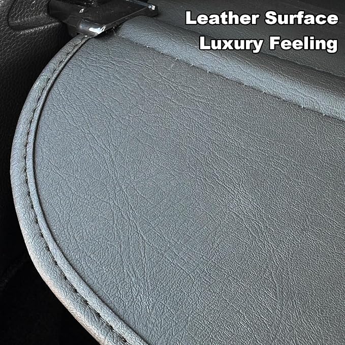 Cargo Cover for Hyundai Santa Fe 2021 2022 2023 Accessories,Leather Retractable Trunk Cover for 2021-2023 Hyundai Santa Fe Accessories Security Shield Shade